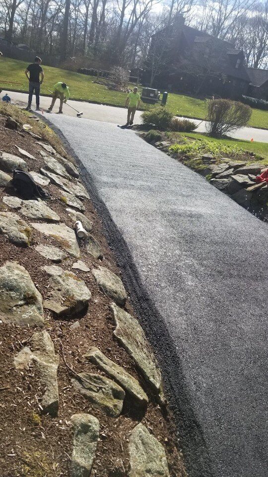 Blacktop Driveway