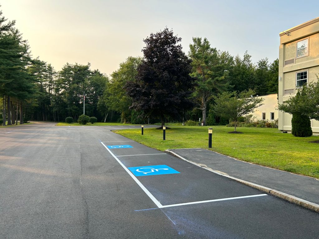 Parking Lot Paving and Striping, Handicap Spots